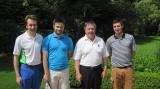 Niall Rory Gerry and Neil Captains day 2017.JPG