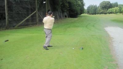 Patsy practising.JPG